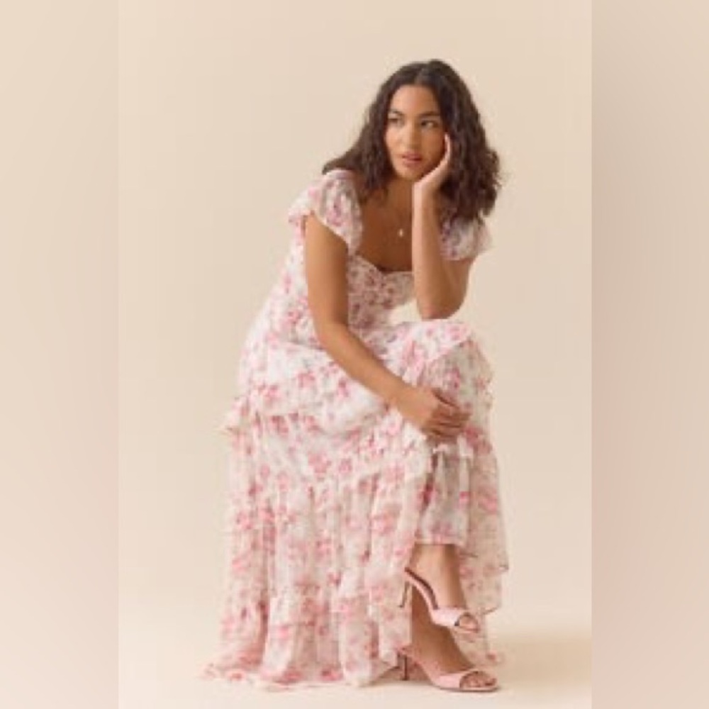 NWT Altar’d State Korah Floral Maxi Dress - Picture 3 of 6
